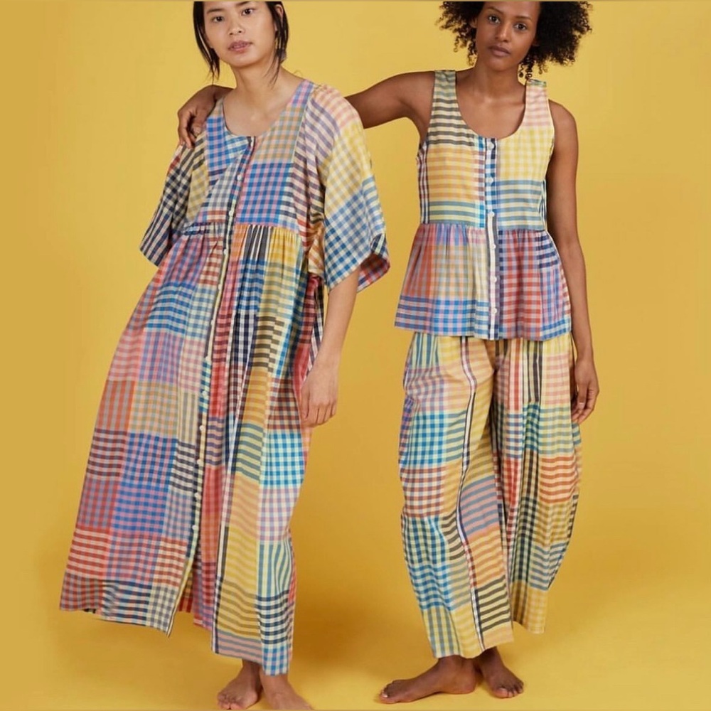 Ilana Kohn Abe Pant in Picnic Print, Size XL